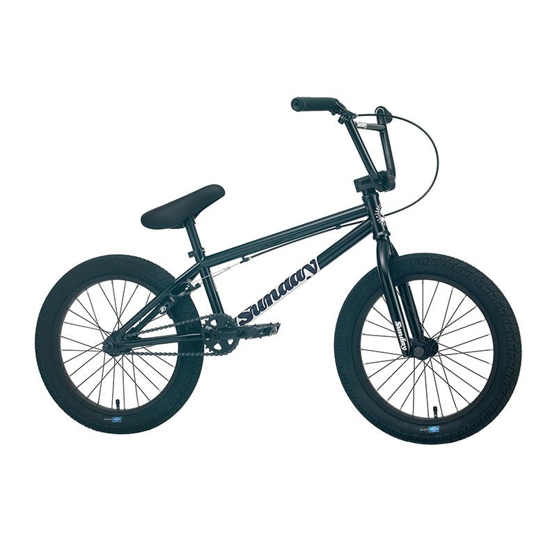 Sunday Primer 18" (Gloss Black with 18.5" tt) BMX Bicycle