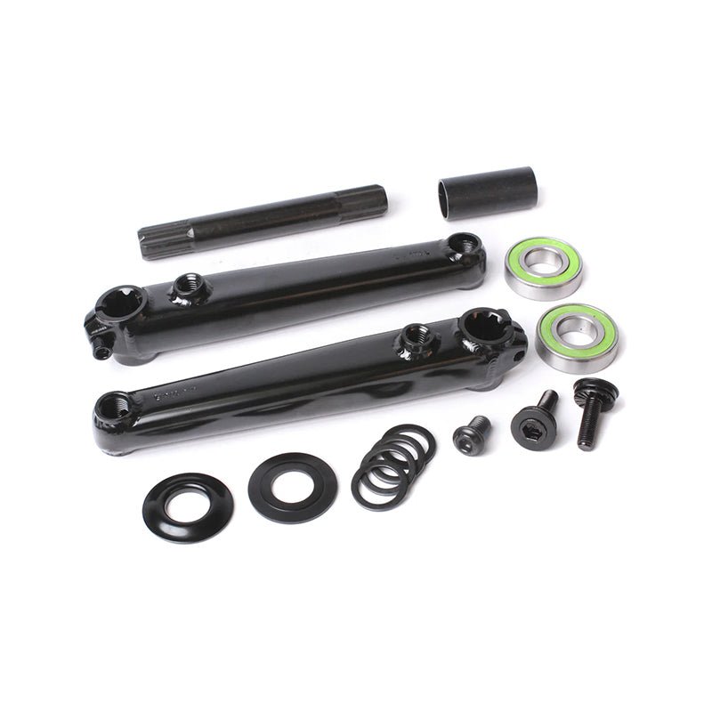 Sunday Saker v2 Cranks (Black w/Mid BB) 175mm Black