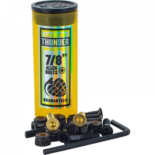 Thunder 7/8" Allen Gold Skateboard Hardware 1 Set 5150 Skate Shop