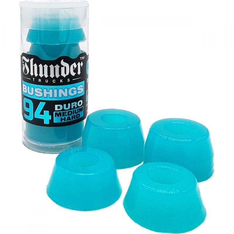 THUNDER CLEAR LIGHT BLUE 94A Medium Hard Premium Bushings 5150 Skate Shop