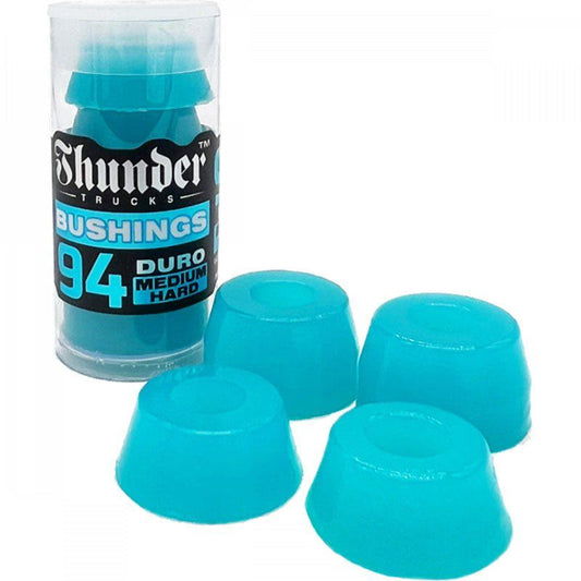 THUNDER CLEAR LIGHT BLUE 94A Medium Hard Premium Bushings 5150 Skate Shop