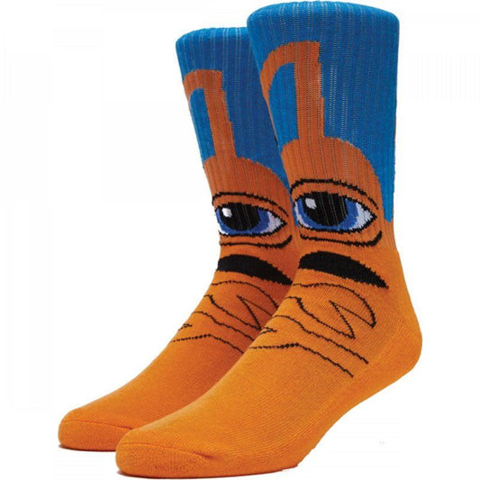 Toy Machine Sect Hug Orange Crew Socks 1pr 5150 Skate Shop