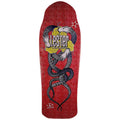 Tracker Deck 10.5" x 30.625" RED STAIN Lester Kasai Twin Dragon Skateboard Deck (On The Way)