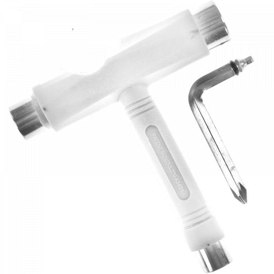 UNIT TOOL WHITE/CHROME Skateboard Tool 5150 Skate Shop