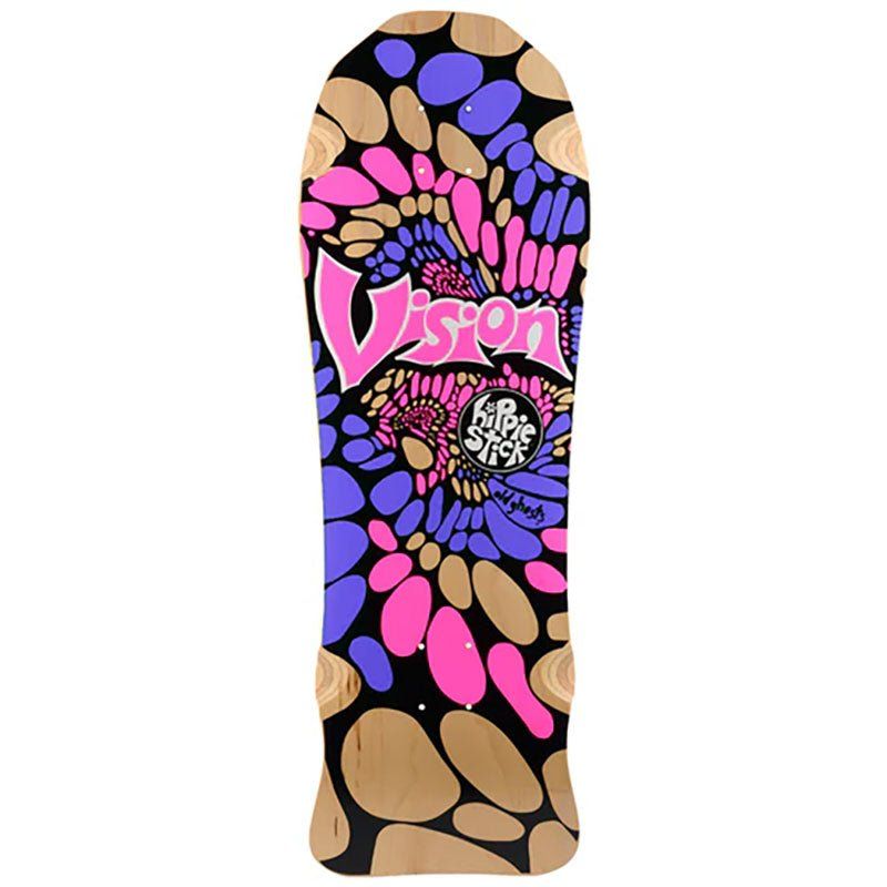 Vision 10" x 30" Hippie Stick Natural Skateboard Deck 5150 Skate Shop