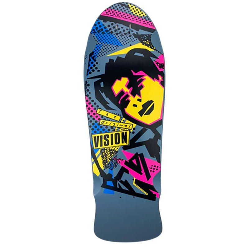 Vision 10" x 30" Original MG Special Colorway's Limited GREY DIP Skateboard Deck 5150 Skate Shop