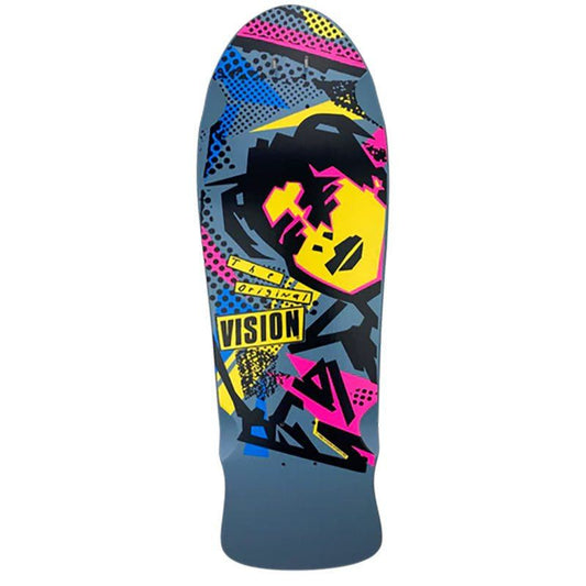 Vision 10" x 30" Original MG Special Colorway's Limited GREY DIP Skateboard Deck 5150 Skate Shop