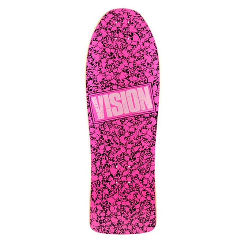 Vision 10"x 30" Punk Skull PINK Skateboard Deck (ON THE WAY) - 5150 Skate Shop