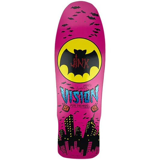 Vision 9.5" x 29.5" Jinx Mini LOVE Limited color way Shaped Skateboard Deck 5150 Skate Shop