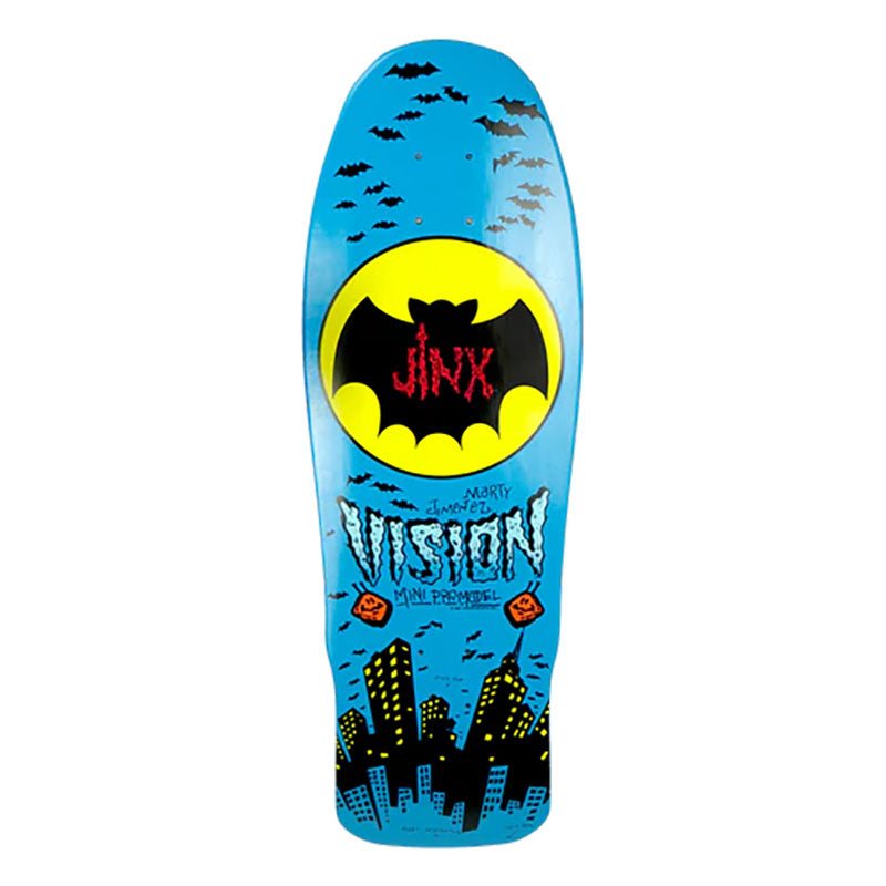 Vision 9.5" x 29.5" Jinx Mini (BLUE DIP) Skateboard Deck - 5150 Skate Shop