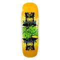 Vision 9.5" x 32.5" Double Vision YELLOW STAIN Skateboard Deck - 5150 Skate Shop