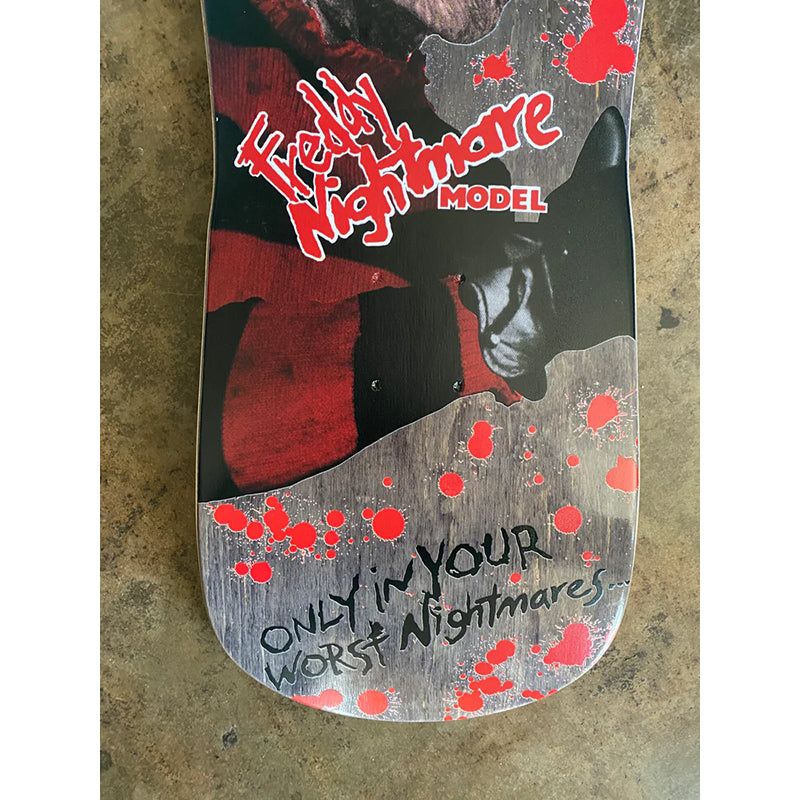 Vision Joker Freddy Nightmare Reissue Deck - Black Stain - 10" x 30.5" 5150 Skate Shop