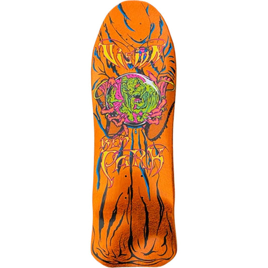 Vision 9.75"x 30" Ken Park Crystal Ball Limited Orange Scratch Foil Skateboard Deck (ON THE WAY)
