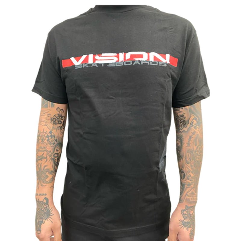 Vision Streetwear - OG Rough Tech Men's BLACK T-Shirt