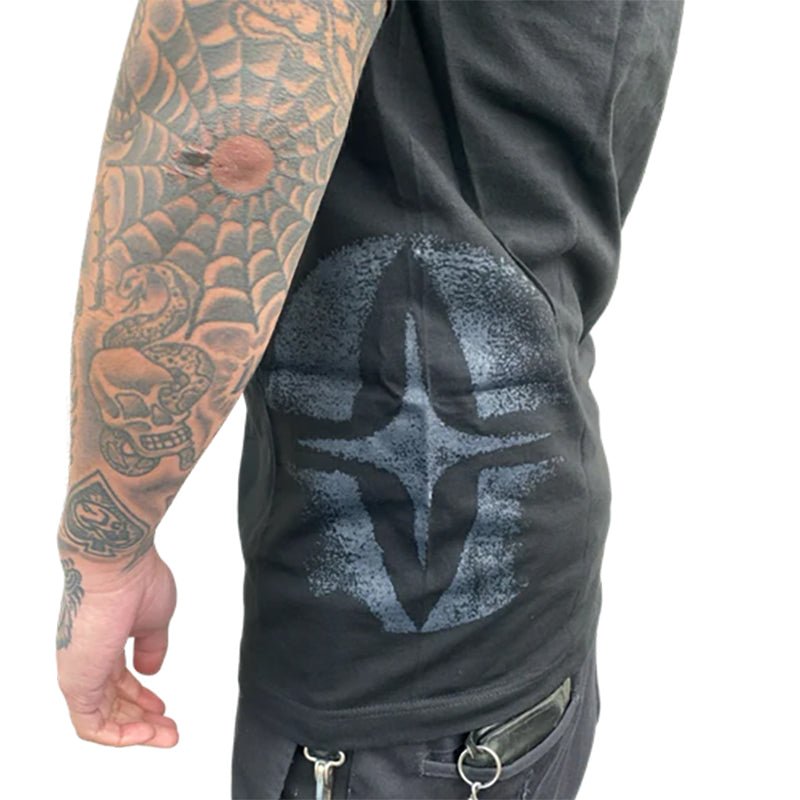 Vision Streetwear - OG Rough Tech Men's BLACK T-Shirt