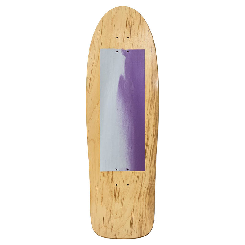 ALVA 10.5" x 30.5" OG Logo 1 of 1 Singed By Tony Alva Splatter Skateboard Deck