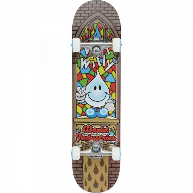 World Industries 7.75" WET WILLY V2 Complete Skateboard