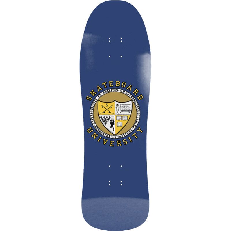 World Industries 8.5" UNIVERSITY NAVY EX7 Skateboard Deck 5150 Skate Shop