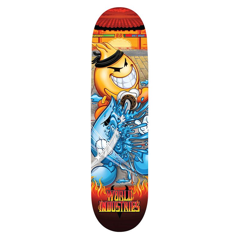 World Industries 8.25" KOMBAT Skateboard Deck - 5150 Skate Shop