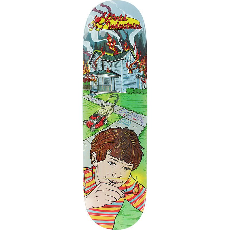 World Industries 8.3" KLEMME HOUSE FIRE Skateboard Deck - 5150 Skate Shop