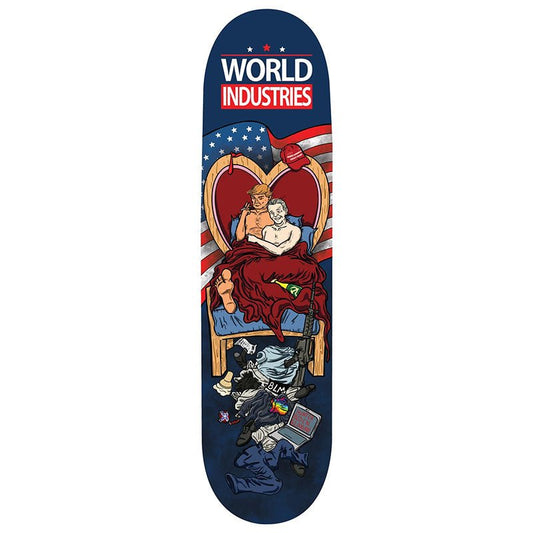 World Industries 8.3" UNITED STATES Skateboard Deck - 5150 Skate Shop