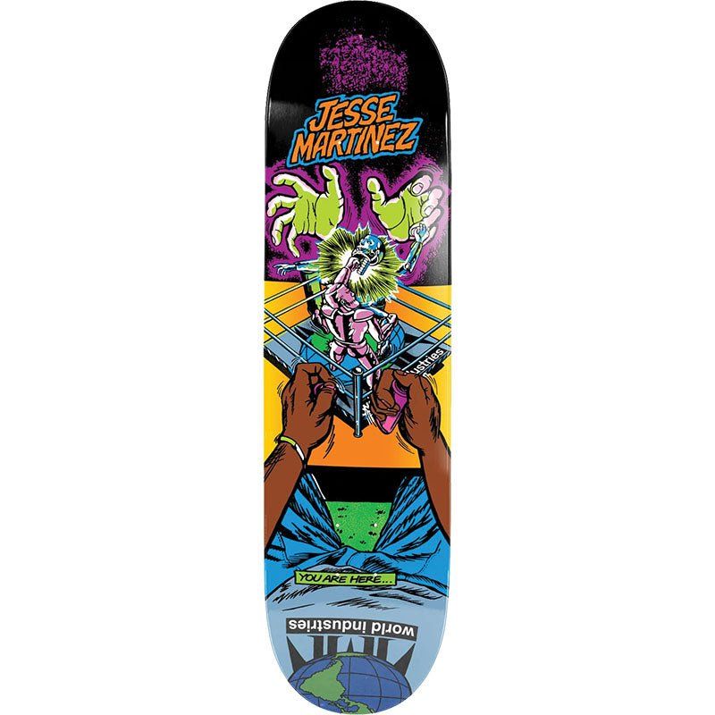 World Industries Jesse Martinez Rock'em Sock'em Popsicle Skateboard Decks 5150 Skate Shop
