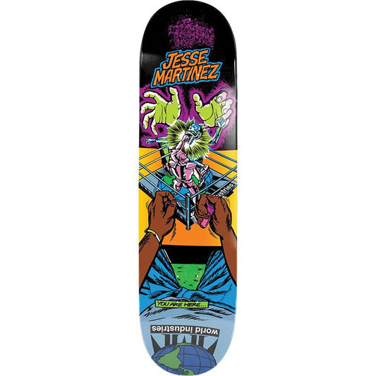 World Industries Jesse Martinez Rock'em Sock'em Popsicle Skateboard Decks