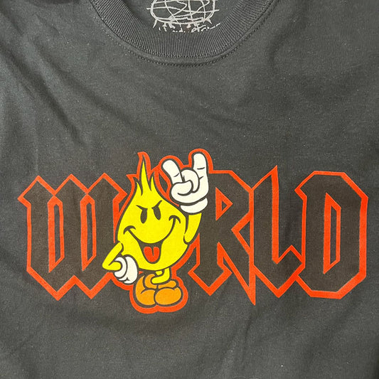 World Industries Flameboy Squealer Black Long Sleeve T-Shirts