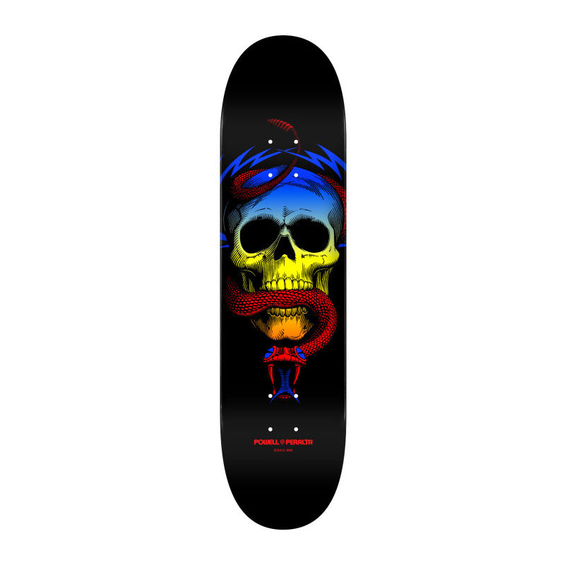 Powell Peralta 8" x 31.45" McGill Skull & Snake Yellow Fade - Shape 247 - Skateboard  Deck