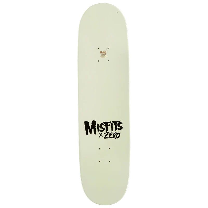 Zero 8.25" MISFITS ZERO AD GLOW Skateboard Deck 5150 Skate Shop