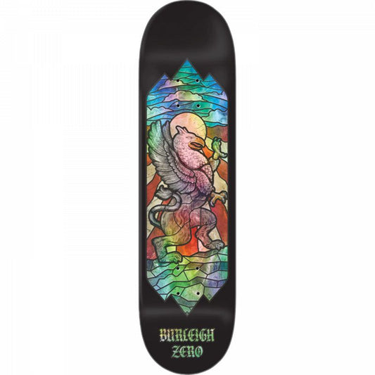 Zero 8.5" BURLEIGH STAINED GLASS GRIFFIN Skateboard Deck 5150 Skate Shop