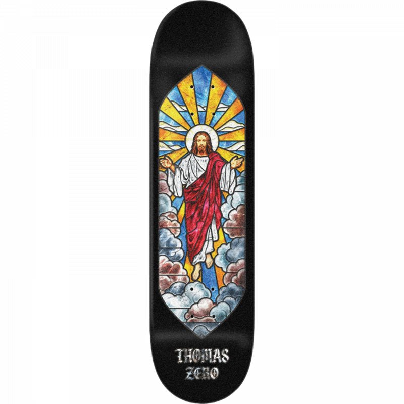 Zero 8.25"THOMAS STAINED GLASS JESUS Skateboard Deck