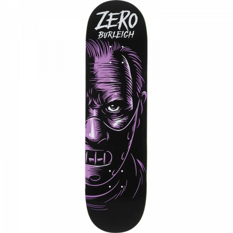 Zero 8.5" Burleigh Fright Night 2 Hannibal Skateboard Deck