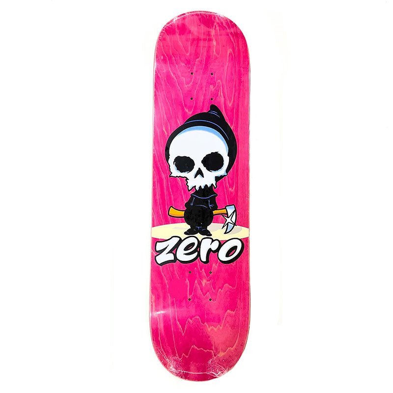 Zero 8.5" LIL REAPER Pink Stain Skateboard Deck