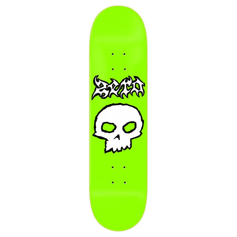 ZERO 8.5" Metal Skull GREEN Skateboard Deck (ON THE WAY) - 5150 Skate Shop