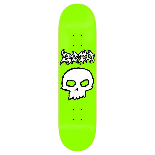 ZERO 8.5" Metal Skull GREEN Skateboard Deck (ON THE WAY) - 5150 Skate Shop