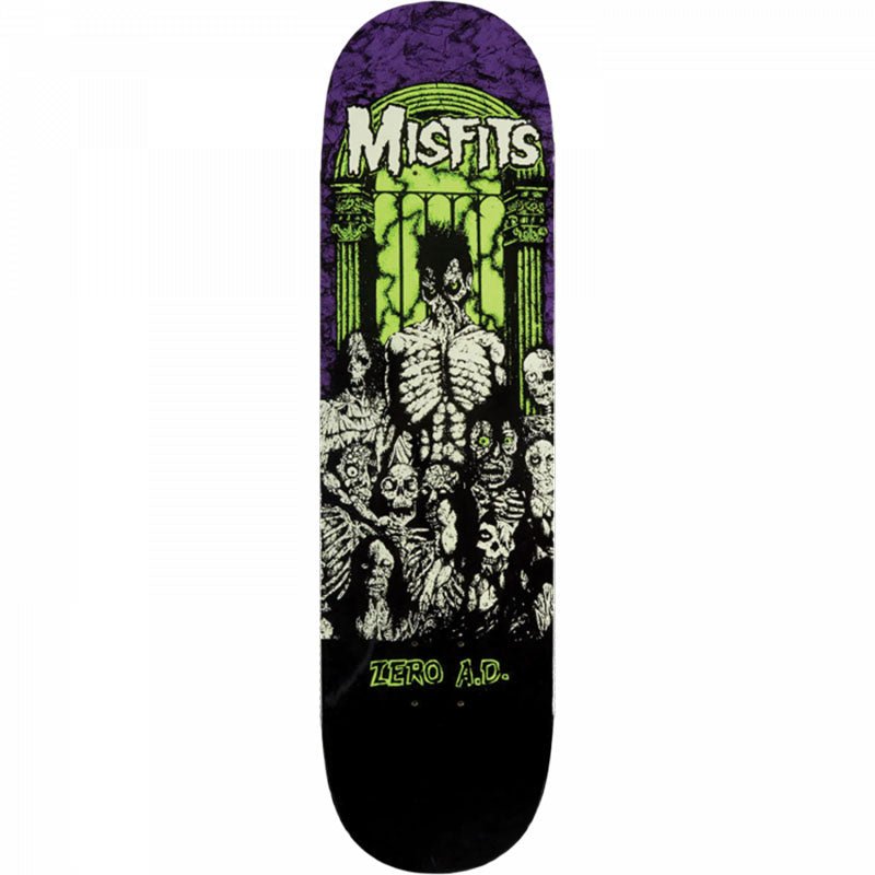 Zero 8.5" MISFITS ZERO AD GLOW Skateboard Deck