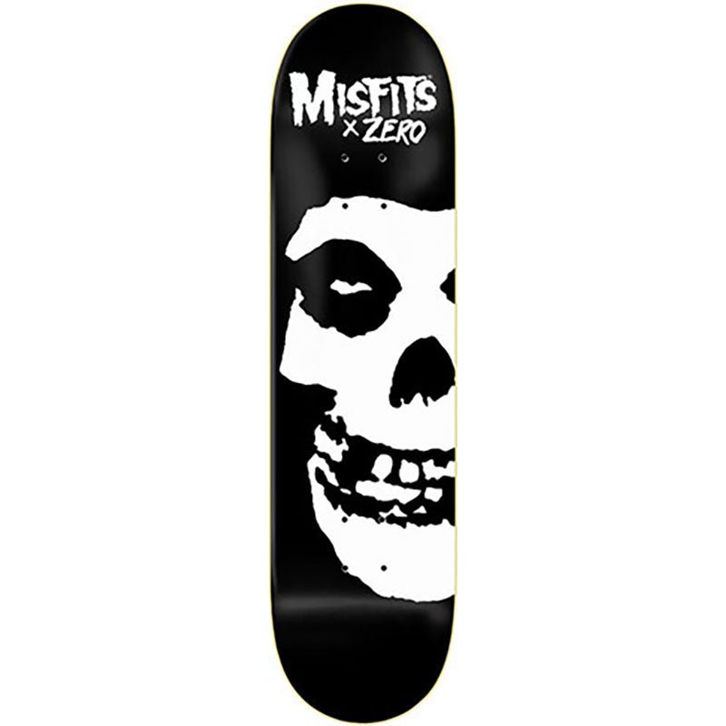 Zero 9.0" MISFITS FIEND BLACK/WHITE Skateboard Deck