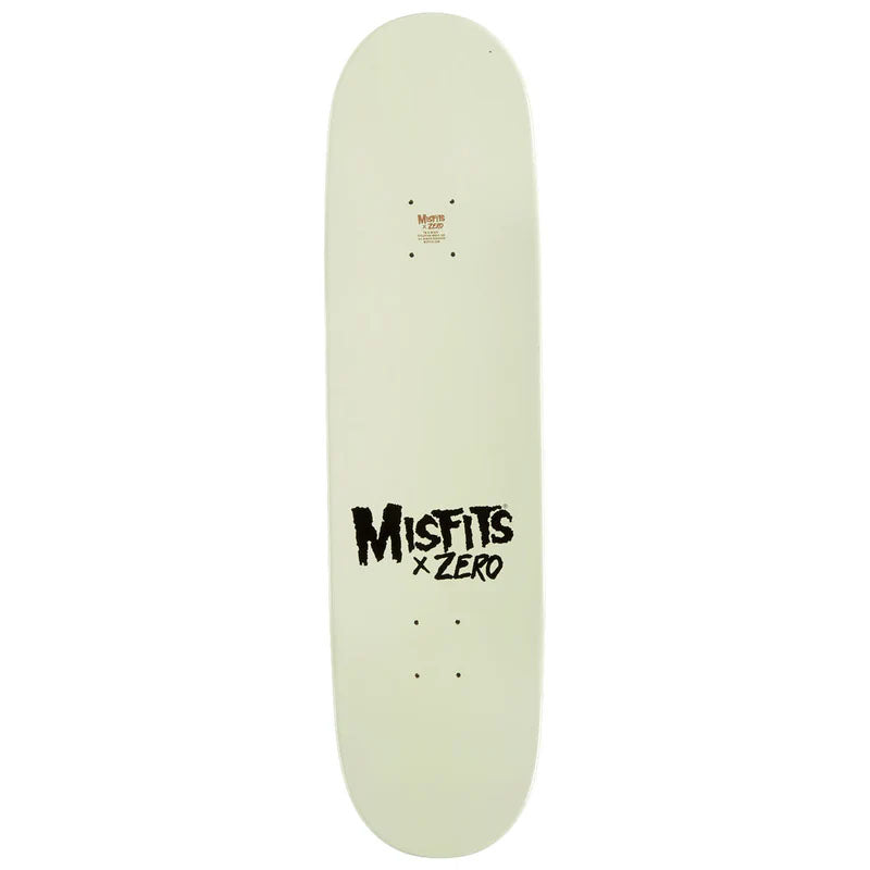 Zero 8.5" MISFITS ZERO BUSINESS GLOW Skateboard Deck