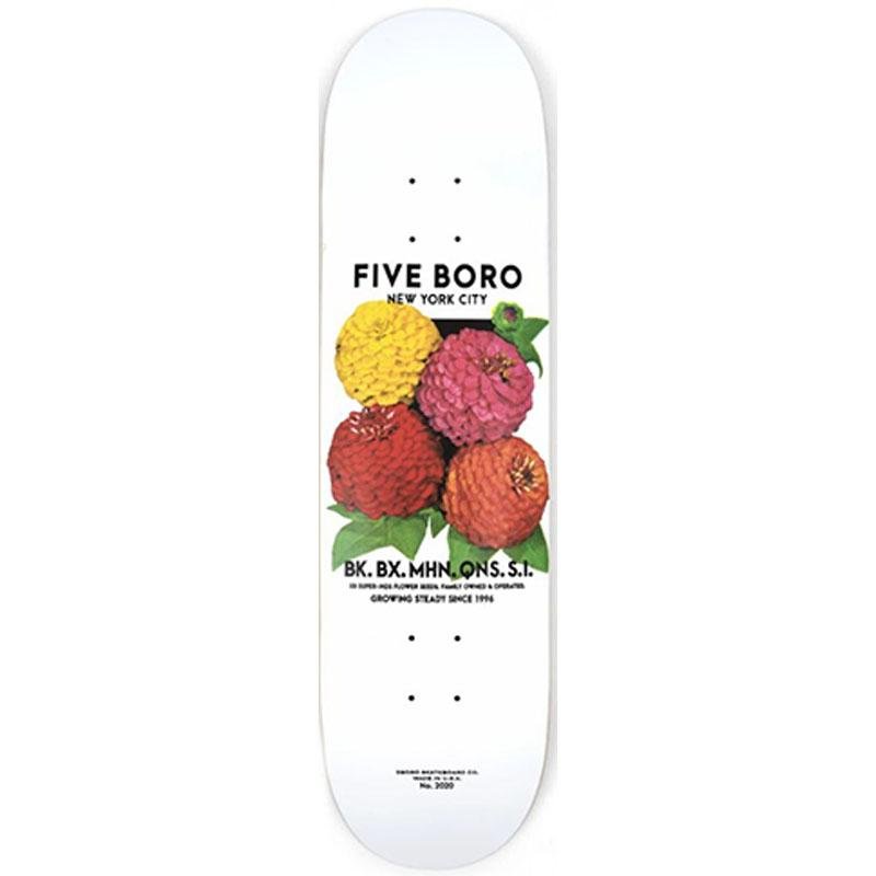 5 Boro 8.37” Flower Seed Multi Skateboard Deck - 5150 Skate Shop