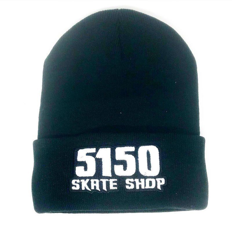 5150 Skate Shop Black Beanies 5150 Skate Shop