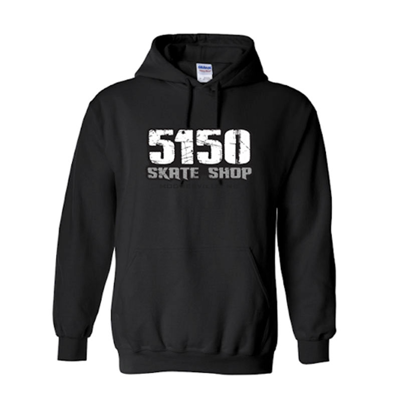 5150 Skate Shop Black Hoodies - 5150 Skate Shop
