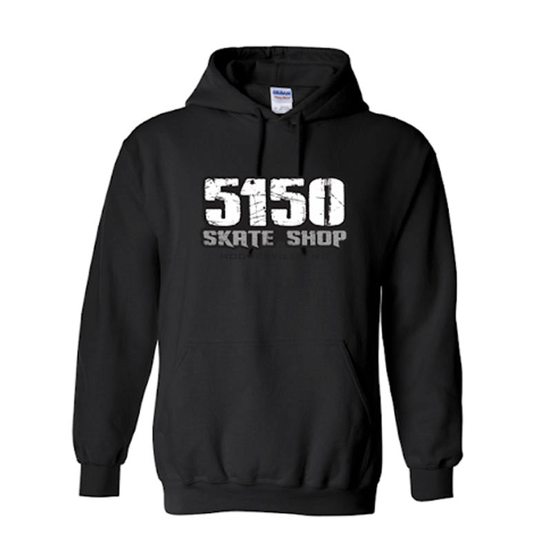 5150 Skate Shop Black Hoodies-5150 Skate Shop