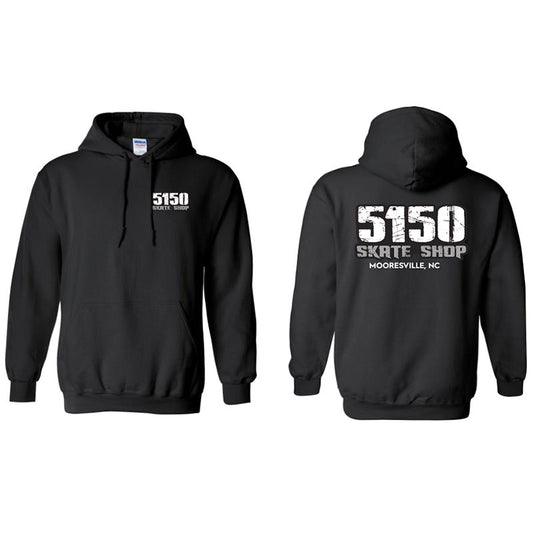 5150 Skate Shop Black Hoodies-5150 Skate Shop
