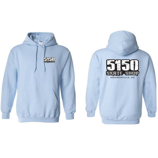 5150 Skate Shop Blue Hoodies - 5150 Skate Shop