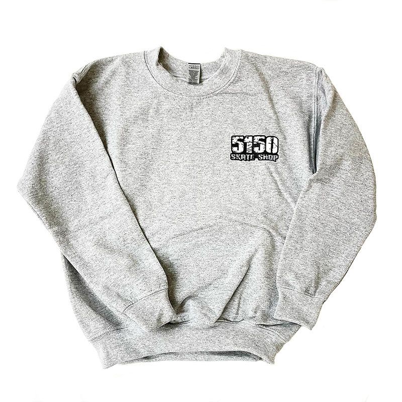 5150 Skate Shop Grey Youth Sweatshirts 5150 Skate Shop