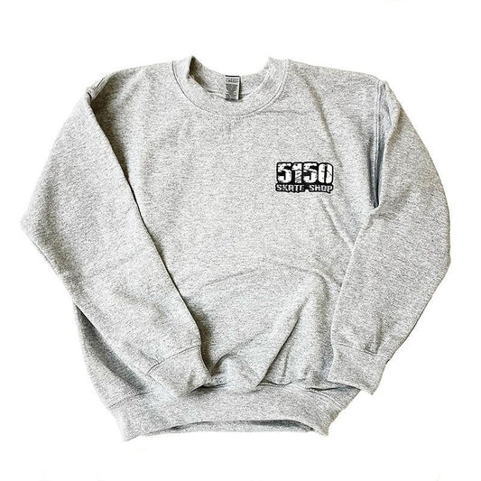 5150 Skate Shop Grey Youth Sweatshirts 5150 Skate Shop