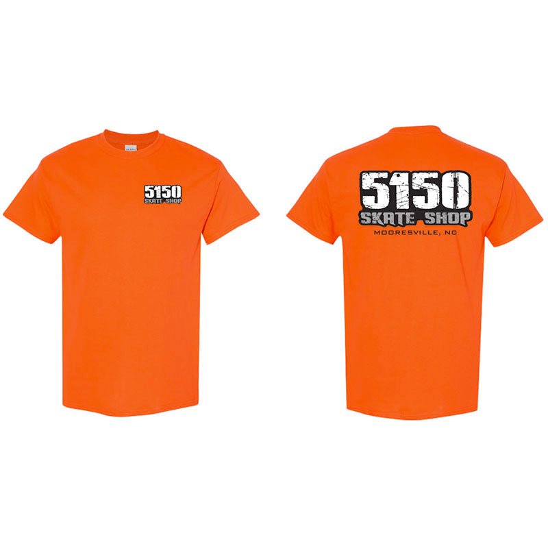 5150 Skate Shop Orange NEW T-Shirts - 5150 Skate Shop