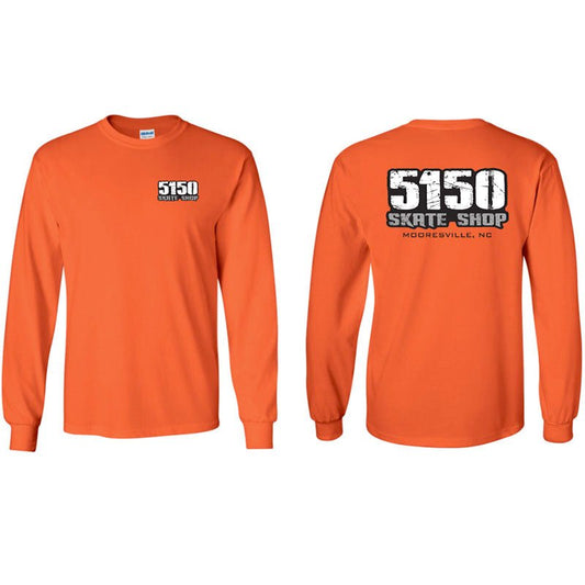 5150 Skate Shop Orange Sweatshirts - 5150 Skate Shop