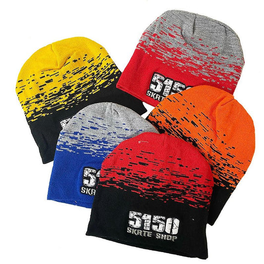 5150 Skate Shop Static No Collar Beanies - 5150 Skate Shop